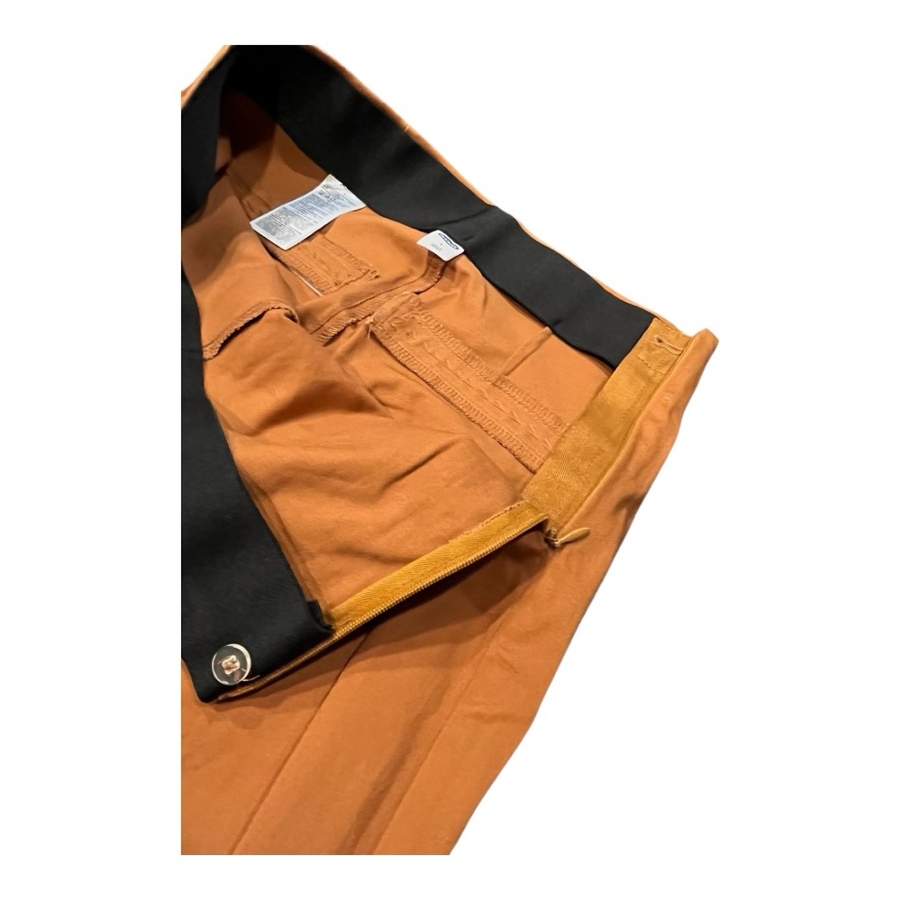 Old Navy Side-Zip Stretch Ankle‎ Pants Size 4 Rust Copper - Picture 3 of 6